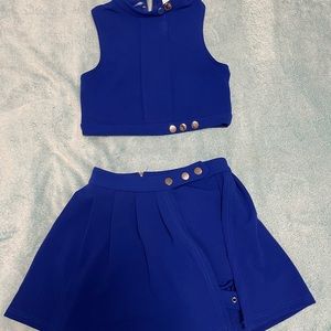 Two piece skort set size small